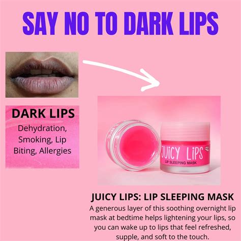 Juicy Lips – Lip Sleeping Mask – Sugassence