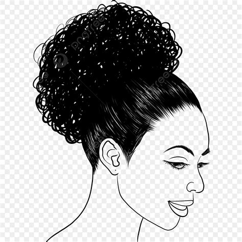 Black Curly Hair Afro Beauty, Girl, Fashion, Girl With Curly Hair PNG Transparent Clipart Image ...