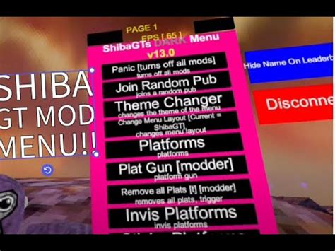 Shiba Gt Mod Menu Review - YouTube