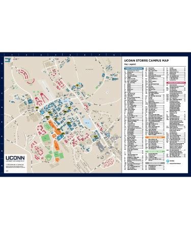 UConn Storrs Campus Map