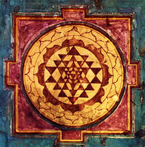 Sri Yantra Artwork ~ A Geek From the West