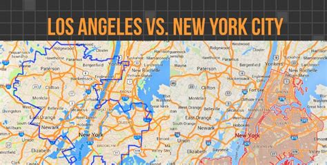 So How Big is Los Angeles? Here's a Set of Maps That Visualize It ...