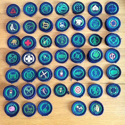 Large-60-bundle-of-c-1968-1994-Girl-Guides-UK-guiding-interest-badges | Girl guides, Badge ...