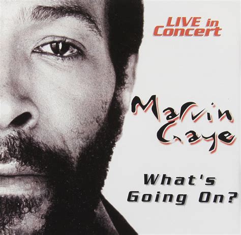 Marvin Gaye - Live in Concert - What's Going On? (2005, CD) | Discogs