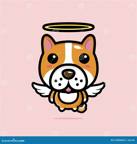 Dogs Paw With Angel Wings, Halo And Heart Inside. Pet Memorial Concept ...