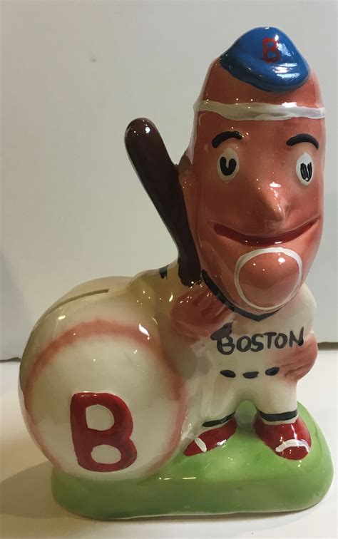 Lot Detail - 50's BOSTON RED SOX MASCOT BANK