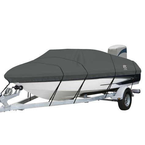 Classic Accessories StormPro Heavy-Duty Boat Cover, Fits boats 17 ft - 19 ft long x 102 in wide ...