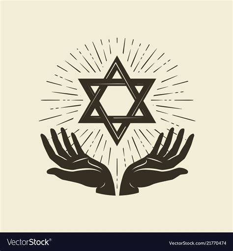 star of David, symbol. Israel or Judaism emblem. vector. Download a Free Preview or High Quality ...