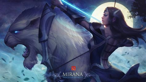 Download Mirana (Dota 2) Video Game DotA 2 HD Wallpaper by Stanley Lau