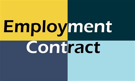Job Contract Template | Free Agreement Templates