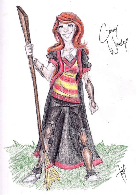 Ginny Weasley - Quidditch by bbandittt on DeviantArt