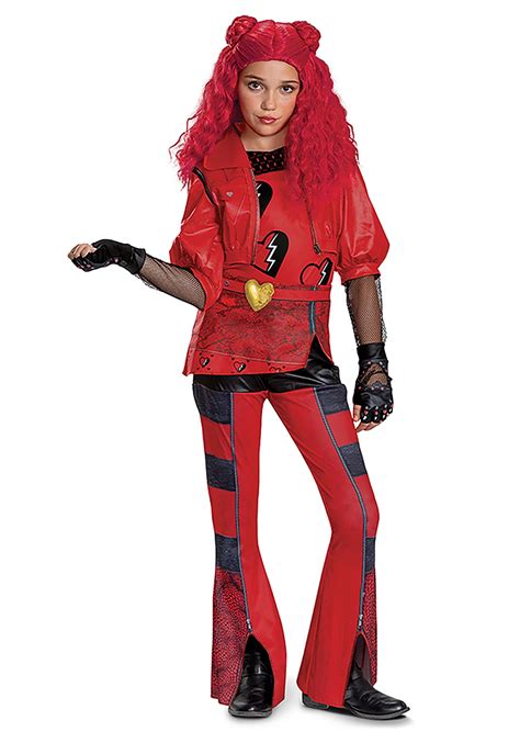 Kid's Disney Descendants 4 Deluxe Red Costume | Disney Costumes