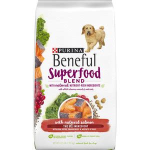 Purina Beneful Dry Dog Food Superfood Salmon Reviews - Black Box