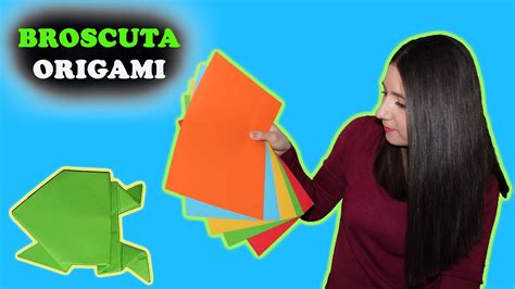 Broasca Saltareata (2021 ) Origami Tutorial - YouTube