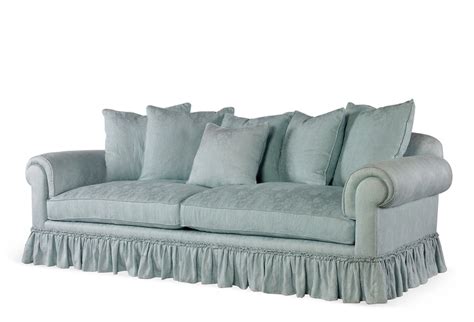 Ralph Lauren Home - Watch Hill Sofa. gorgeous Gorgeous GORGEOUS! | Blue sofa, Cool rooms ...