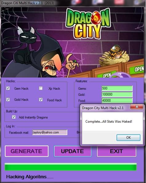 Dragon City Hack 2013 Free Download Gems Generator June - droidget