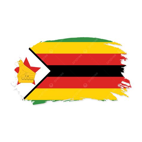 Zimbabwe Stock Flag Vector With Transparent, Zimbabwe, Zimbabwe Flag, Zimbabwe National Flag PNG ...