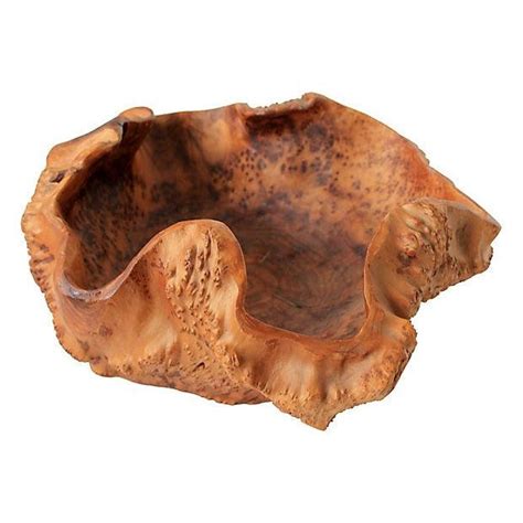 Burl-Wood Bowl | Chairish