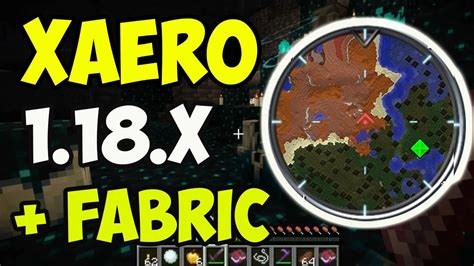 How to install the Xaero minimap mod in Minecraft 1.18.2 (FABRIC) - McModx