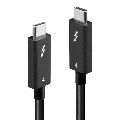 2m Thunderbolt 4 Cable, 40Gbps, active - Cables & Adapters from LINDY UK