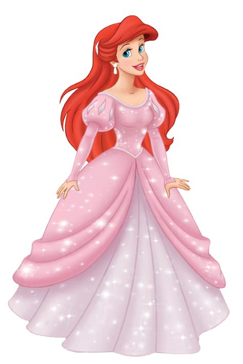 Ariel Disney, Ariel 2, Princesa Ariel Da Disney, Ariel Pink Dress, Ariel Wedding Dress, Disney ...