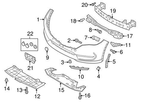 2017-2020 Mazda CX-5 OEM NEW 2017-2019 Mazda CX-5 Bracket Bumper Guide Front Left Side KB8A-50 ...