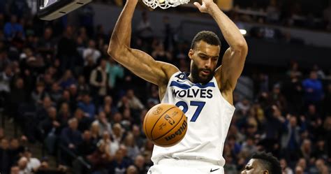 Wolves' Rudy Gobert Says NBA Officiating Isn't 'Fair'; Thinks Refs ...