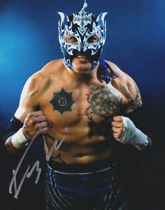 Rey Fenix Signed 8x10 Photo Wrestling Lucha Underground Libre Wrestler ...