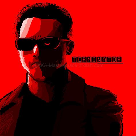 Pixilart - The Terminator by AKA-Masterpeace