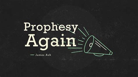 Prophesy Again - YouTube