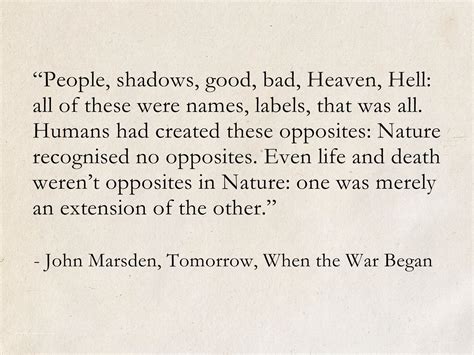 Tomorrow When The War Began Quotes | TREWQ