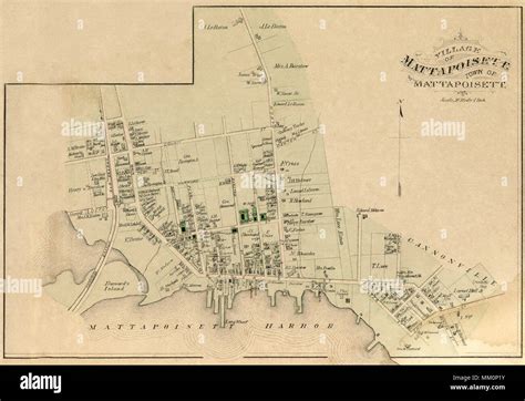 Mattapoisett map hi-res stock photography and images - Alamy