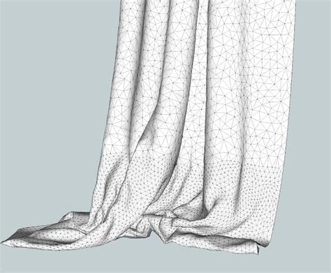 CURTAINS #2 SKETCHUP FREE 3D MODEL