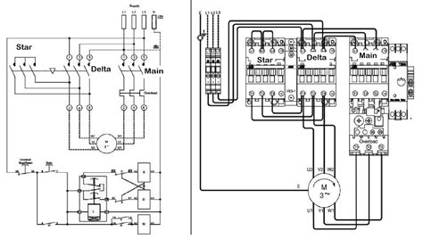 Star Delta Starter Wiring Diagram Explanation