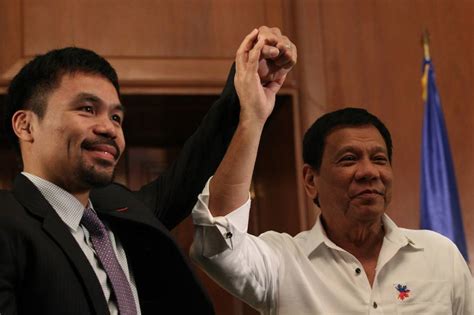 Duterte tells Pacquiao: Being boxing champ does not mean you are champion in politics | ABS-CBN News