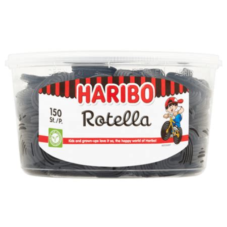 HARIBO Candy | Licorice Rotella (150 Pieces) | Pack of 150 | HARIBO ...