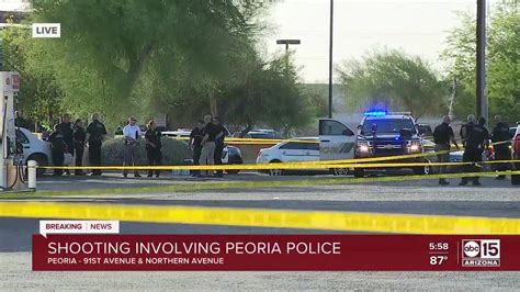 Peoria officer shoots, kills man during fight