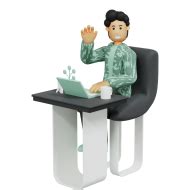 Free Vector transparent background, man character working using laptop (1) - Photo #3246 ...