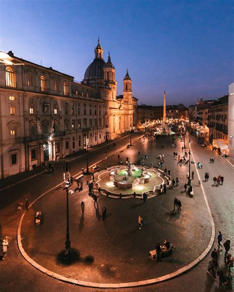 Roma, Piazza Navona ♠ photo by (@flaviochioda) su Instagram | Italy vacation, Cool places to ...