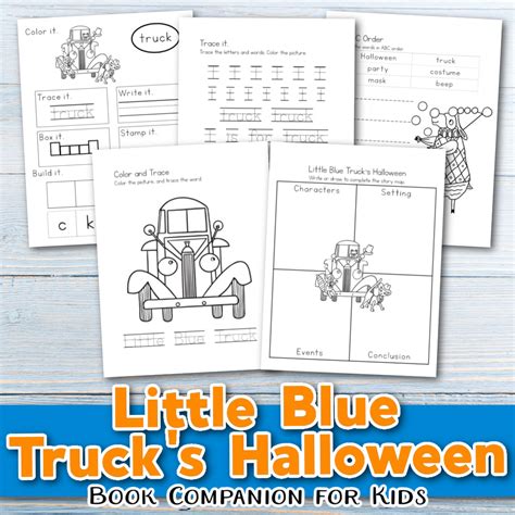 Little Blue Truck's Halloween Activities