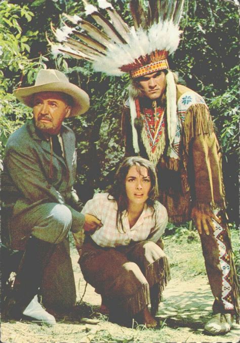 CI02969 germany winnetou vinnetou actress karin dor actor jan sid ...