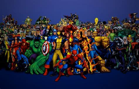 All Marvel Characters Wallpapers - Top Free All Marvel Characters Backgrounds - WallpaperAccess