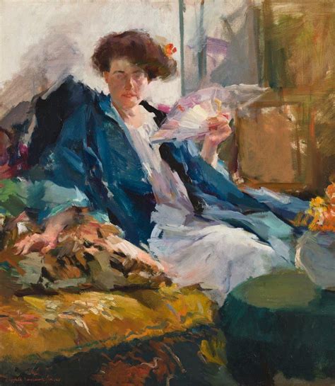 Elizabeth Sparhawk Jones - Lady with a fan | Figure painting, Artist, Expressionist painting