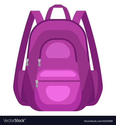 Illustration of travel textile backpack. Icon or image for tourism and shops. Download a Free ...