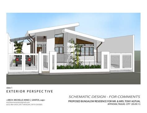 Modern Bungalow Style House