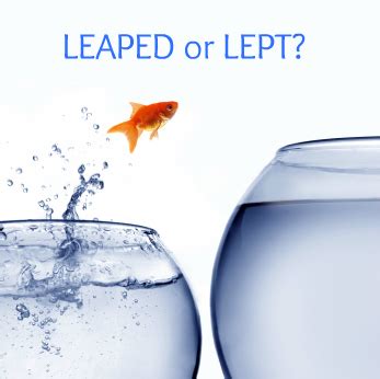 Leaped or Leapt? Creeped or Crept?