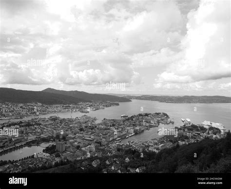 the city of bergen in norway Stock Photo - Alamy