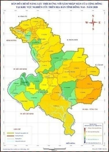 Maps of adaptive capacity to salinization in 2020 (A) AC-government ...