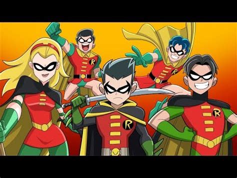 The Animated History of Every Robin [DC Comics] : batman