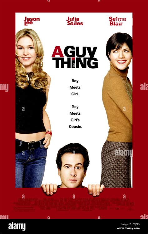 Aug 19, 2003; Hollywood, CA, USA; Poster for the romantic comedy ''A Guy Thing'' directed by ...